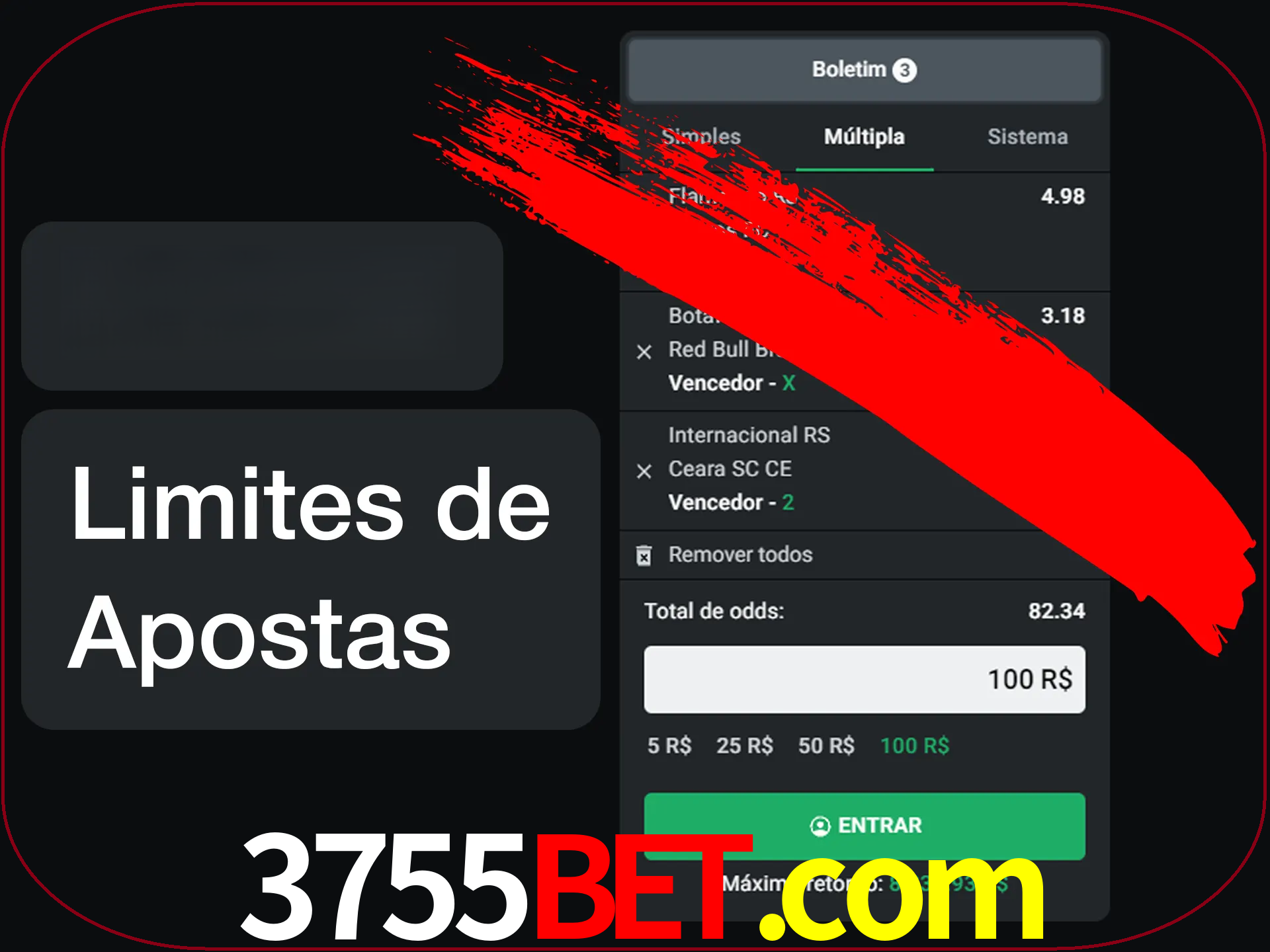 Não faça apostas loucas.